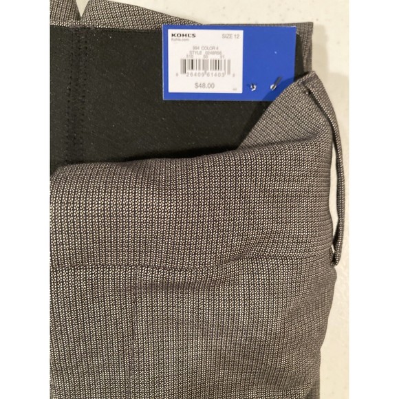 COPY - COPY - Apt. 9® Brown Tummy Control Curvy-Fit MidRisePants.Size 12.Machin… - Picture 6 of 7